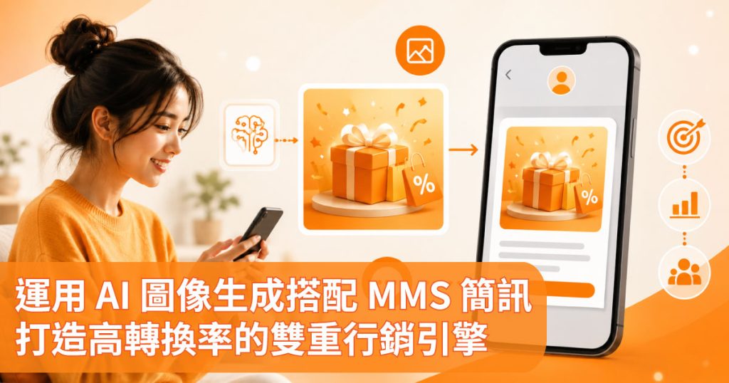 運用 AI 圖像生成 搭配 MMS 簡訊